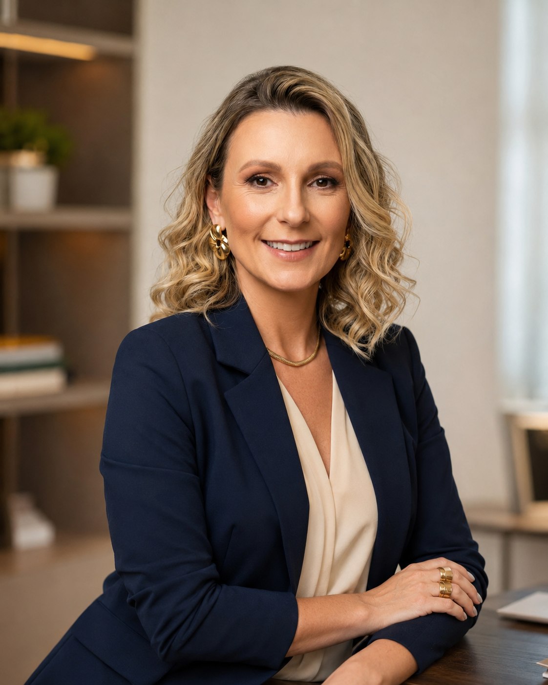 Glaucia Walzburger, administradora e contadora responsável pela KINAE